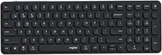 Rapoo E9350L Rechargeable Wireless Keyboard, Support 4 Devices, Ultra-Slim with Indicator Light, Quiet, 90-Day Battery Life, Full Size Keyboard with Numeric Keypad for Windows/Mac/Linux/Chrome, White