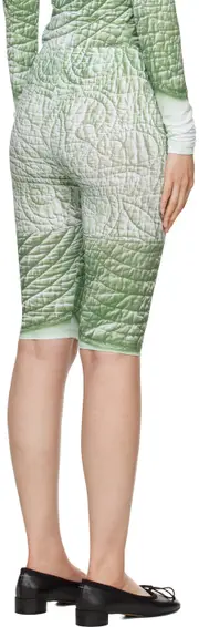 Elastic waist shorts XXS,S,XS,L,M Green