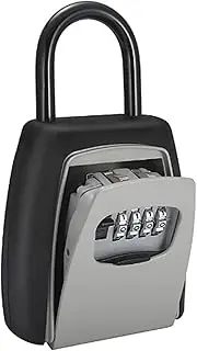 Key Box Password Key Box Grey Key Storage Lock Box Key Lock Box for Home, Warehouse