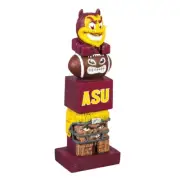 NCAA Arizona State Sun Devils Tiki Totem Pole Garden Statue Figure College