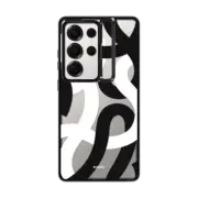 Galaxy S25 Ultra Impact Ring Stand Case LOOPY BY POKETO
