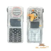 Transparent Front Housing Cover Case for XPR7550e DP4800e Radio With Speaker