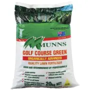 QLD NEW Munns Golf Course Green Lawn Fertiliser 20kg