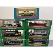 * HESS * Set 7 Miniature Hess Trucks New In Original Box