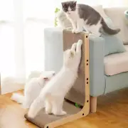 Cat Scratcher, Cat Scratching Post, Cardboard Cat Scratching Board with Ball Toy