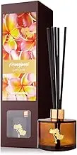 Silk Oil of Morocco Frangipani Amber Reed Diffuser 200 ml, Brown Box