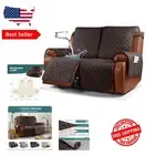 Recliner Sofa Cover with Elastic Straps & Utility Pockets - Family Friendly