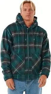 [Rip Curl] Men's Classic Surf Sherpa Lined Check Jacket