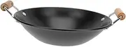 FOYTOKI Stainless Steel Stockpot Dual Handles Wok Pan Non Stick Pot for Stovetop Sleek Design