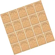 COOPHYA 100pcs Resealable Small Envelopes for Vegetable Seeds Blank Kraft Coin Storage Packets Convenient Paper Envelopes for Custom Labeling and Collection