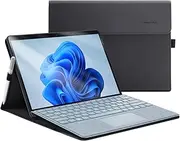 [Omnpak] Microsoft Surface Pro 8 Case,Multi-Angle Slim Lightweight Protective Cover with Stylus Pen Holder for 2021 Surface pro 8 13 Inch,Compatible with Type Cover Keyboard(Keyboard Not Included)