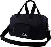 [CampTeck] Unisex Small Foldable Cabin Bag, Carry On, Under Seat Travel Duffle with Shoulder Strap Suitable for Ryanair (40 x 20 x 25cm - 20L)