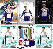 Denny Hamlin 6 Card Lot!Nascar Panini Donruss Base and Parallels Free Shipping