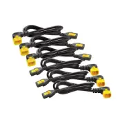 APC AP8706R-NA POWER CORD KIT (6 EA), LOCKING, C13 TO C14 (90 DEGREE), 1.8M, NOR