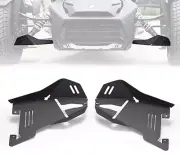 2 Aluminum Front Splash Guard Protectors for Can-Am Ryker Black A-Arm 219400817
