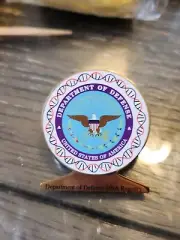 U S Department of Defense lapel pin DOD pin DNA Registry