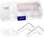 COLLBATH Eyeglass Nose Pad Kit 5 Numbered Pads Silicone for Glasses Comfortable and Non