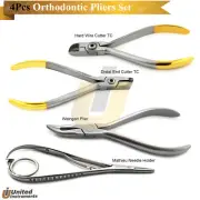 Orthodontic Distal End Ligature TC Wire Cutter Mathieu Forceps Weingart Pliers