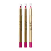 3 x Max Factor Colour Elixir Lip Liner - 040 Pink Kiss