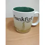STARBUCKS 德國 法蘭克福 FRANK FURT  星巴克杯 城市杯 紀念杯