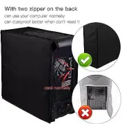 CPU Dust Cover Mid-Tower Case Protector Host Dust Waterproof Cover PC Computer C