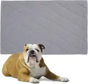 Chew Proof Dog Crate Pad Mat, Indestructible Kennel Pad for Aggressive Chewers,