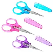 3Pcs Small Scissors All Purpose Craft Scissors Stainless Steel Scissors with ...