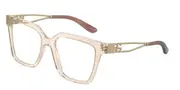 Dolce & Gabbana DG3376B 3432 Men's Glasses Brown Size 53 - Private Health Rebate - Blue Light Block Available
