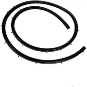 Jodriva Car Door Edge Protector, for Jeep, for Grand Cherokee 2011-2021 Car Front Fascia Bumper Hood Seal Rubber Hood Sealing Strip 68070493AA Car Roof Weatherstrip Seal