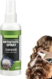 Antistatic Spray for Clothes | 100ml Anti Static Spray for Hair Women - Fabric Refresher, Odor Eliminator Spray, Reduce Static Cling, Eliminate Static Shock