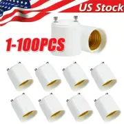 GU24 To E27 /E26 Screw LED Light Lamp Bulb Base Adapter Socket Converter Adaptor