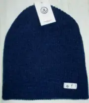 MENS NEFF SOLID NAVY BEANIE HAT ONE SIZE