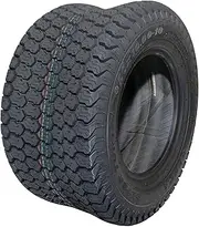 160-562 Kenda Tire 1650 Max Load Capacity, 40 Max PSI, 6 Ply, 10" Rim Size, 20x10.00-10 Tire Size, Super Turf Tread, Tubeless Type Lawn Mowers