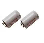 2 UV LIGHT BULB STARTERS FOR FRESH AIR BY ECOQUEST
