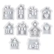 3D House Shape Mold Making Molds DIY Silicone Cake Decorations