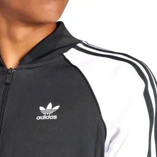 【adidas 愛迪達】SST TT 運動外套/黑白/男-IK7025/ XL