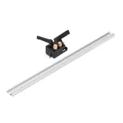 Aluminum Alloy T-track T-slot Miter Bar Woodworking Jig Stop Tools 400-1220mm