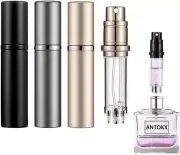 Travel Perfume Refillable Bottle Atomiser - 3-Pack 5ML Perfume Atomiser, Pocket