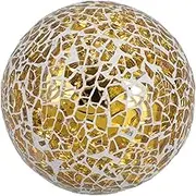 STOBAZA Glass Mosaic Decorative Balls Decor Centerpiece for Dining Table Office Weddings Parties Glass Sphere for Lasting Use Present for All Occasions