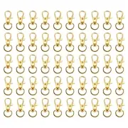 50 Pcs Swivel Clasps Lanyard Snap Hook,Metal Swivel Lanyard Snap Hook5712