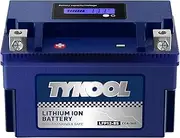 TYKOOL YTX12-BS YTX12 Lithium LiFePO4 Motorcycle Battery,12V 6Ah,360CCA,Built in BMS,Powersports Battery,for ATV, UTV,Scooter,Jet Ski, Snowmobile,Quad, Riding Lawn Mower, Tractor,Polaris Battery