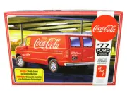 AMT AMT1173M Skill 3 Model Kit 1977 Ford Delivery Van Coca-Cola 1/25 Scale Model