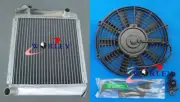 Aluminum Radiator + Fan for Austin Rover Mini 850/1000/1100/1275 GT 1959-1997 MT