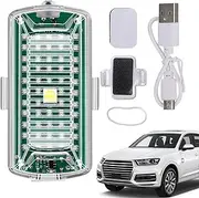 Car Strobe Lights Exterior | LED Waterproof Trailer Warning Light for Scooter - Large-Capacity Battery USB Charging Drones Aircraft Flashing Lights for Outdoor