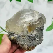 273g Natural Crystal Jade Mineral Specimen Clear Quartz Cluster Decoration