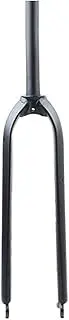 Bike Rigid Fork 26" 27.5" 29" 700C Bicycle Front Suspension Forks Black Lightweight Aluminum Alloy - 730g