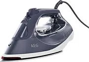 AEG SI6-1-2MN Steam Iron / 2400 Watt / 160 g Steam Boost / 0-40 g Steam/Min. / Residual Heat Indicator/Self-Cleaning Function / 1.95 m Cable/Anti-limescale System/Blue/White