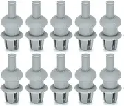GUERBEIS 10pc Parcel Shelf Clips Fit for Citroen, Saxo C2 C3 XSARA Picasso DS3 XM Rear Boot Trunk Cord Strap String Mounting Hook Bracket Luggage Shelf Clips