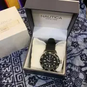 NAUTICA Black Diver s Watch