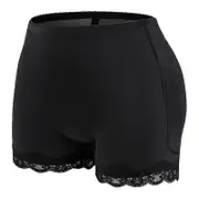 Padded Butt Lifter Underwear Butt Enhancer Body Shaper Hip Shapwear Underwear Push Up Panties black M